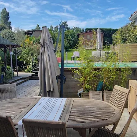 Maison Jean De Luz 6 Personnes Piscine Et Jacuzzi Nyaraló *