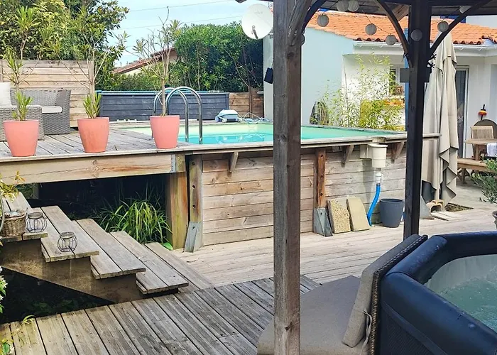 Maison Jean De Luz 6 Personnes Piscine Et Jacuzzi